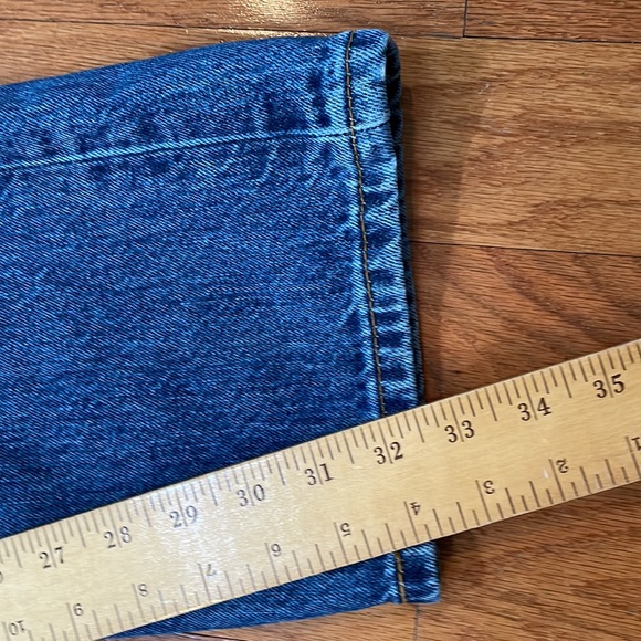 Levi’s 501 Tag Size 34 x 34 Medium Wash Button Fly 5 Pocket Classic Western - Picture 12 of 15